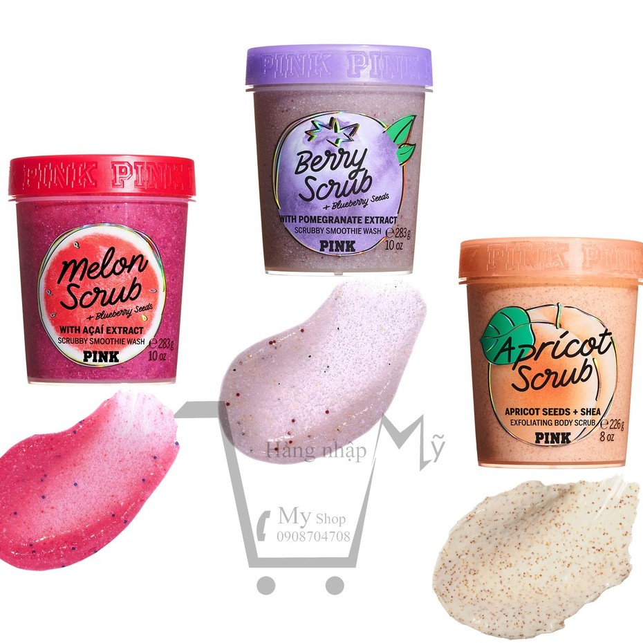 Tẩy tế bào chết Victoria's Secret Scrub Scrubby Smoothie Wash