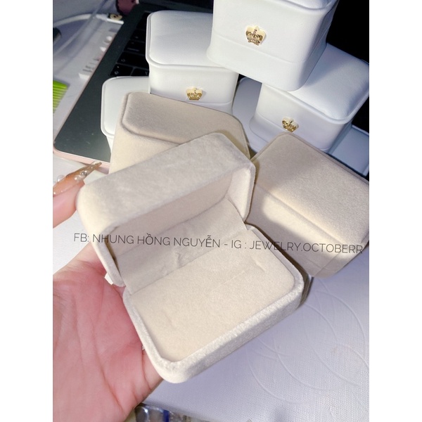 Hộp đựng trang sức bằng nhung  ⁉️⭐️⭐️