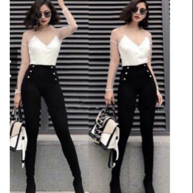 Quần Tregging 6 đinh Cạp Cao Tôn dáng | BigBuy360 - bigbuy360.vn