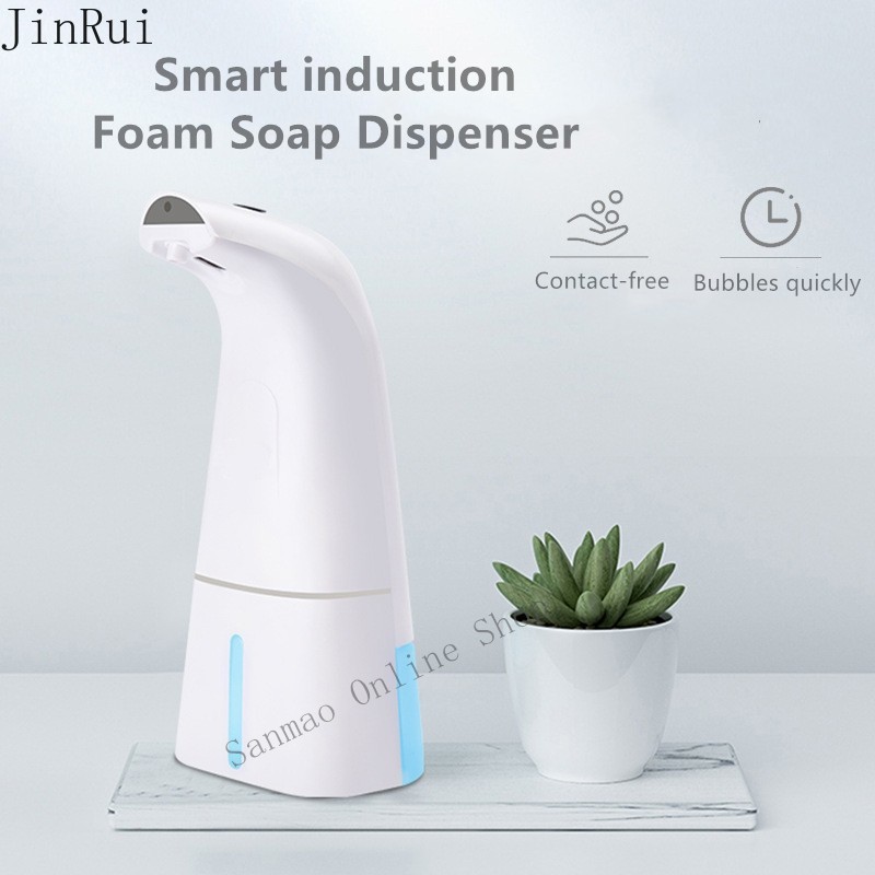 250ml Automatic hand sanitizer, intelligent sensor foam soap dispenser, sterilization，alcohol disinfection