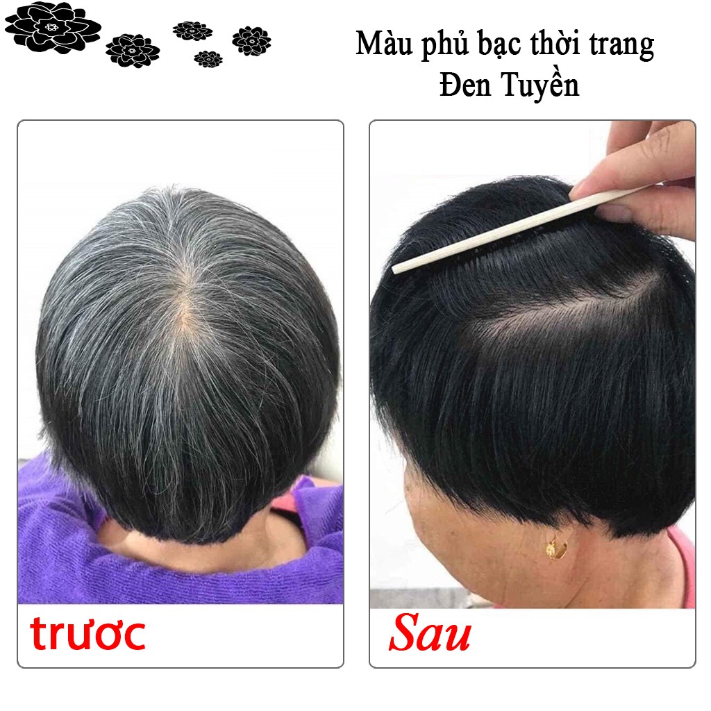 MÀU NHUỘM PHỦ BẠC THỜI TRANG Thuốc nhuộm tóc Phủ Bạc màu thời trang cao cấp