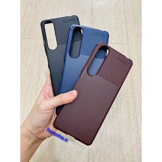 Thuyngoshop - Ốp dẻo carbon chống sốc Sony  Xperia 1 / Xperia 1 Mark II / Xperia 1 III