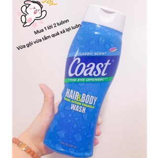 ✨sữa tắm gội coast for men mỹ✨