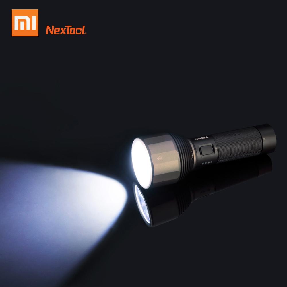 Waterproof Xiaomi Youpin Nextool Outdoor LED Flashlight with 5000mAh battery can charge USB Type-C port