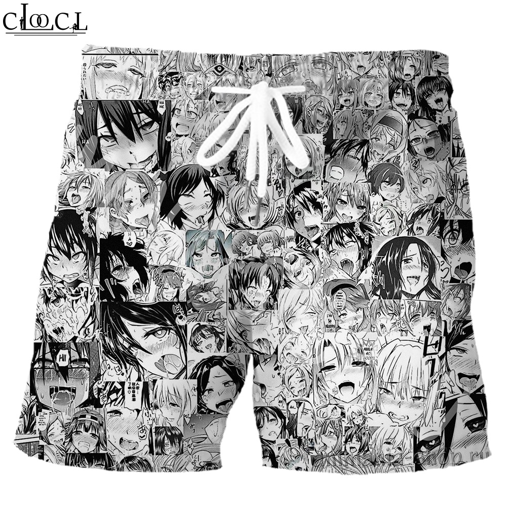 Quần đùi nam in họa tiết anime 3D độc đáo đáng yêu thời trang