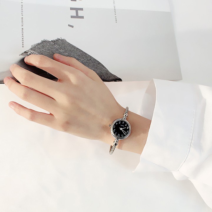 Đồng hồ nữ CANDYCAT1 dây thép vòng tay cá tính version 3 Bán lẻ giá sỉ