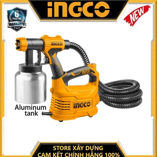 Máy phun sơn bình nhôm 500w ingco spg5008-2 - hàng chính hãng