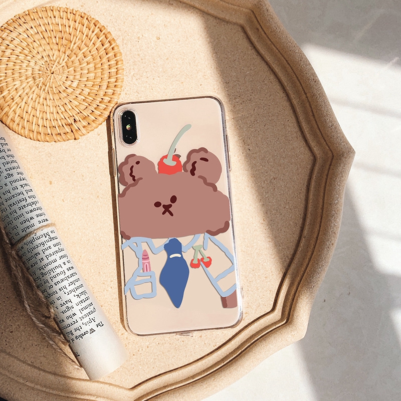 Ốp điện thoại in hình hoạt hình dễ thương cho Iphone 5/5S/6/6plus/6S/6S plus/6/7/7plus/8/8plus/X/XS/XS Max/11 169 | BigBuy360 - bigbuy360.vn