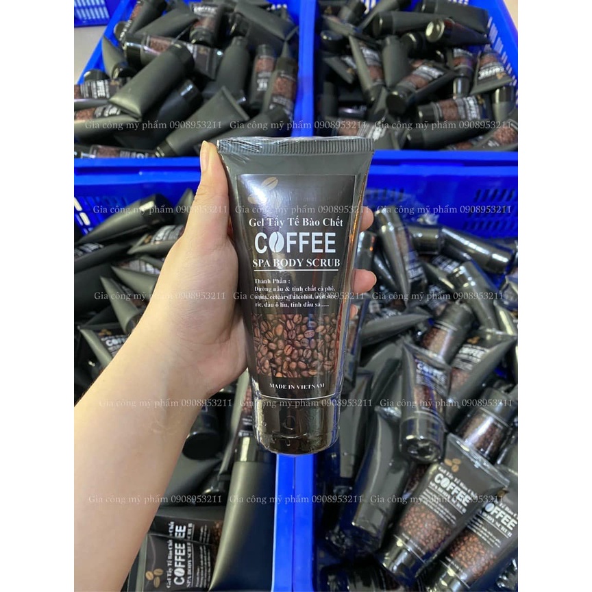 Sỉ tư 5 tuýp Gel Tẩy Tế Bào Chết Coffee
