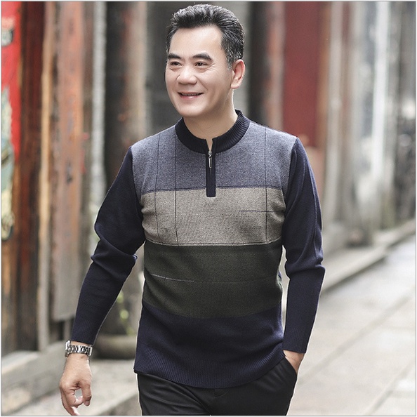 Áo len ấm cho người trung niên nam