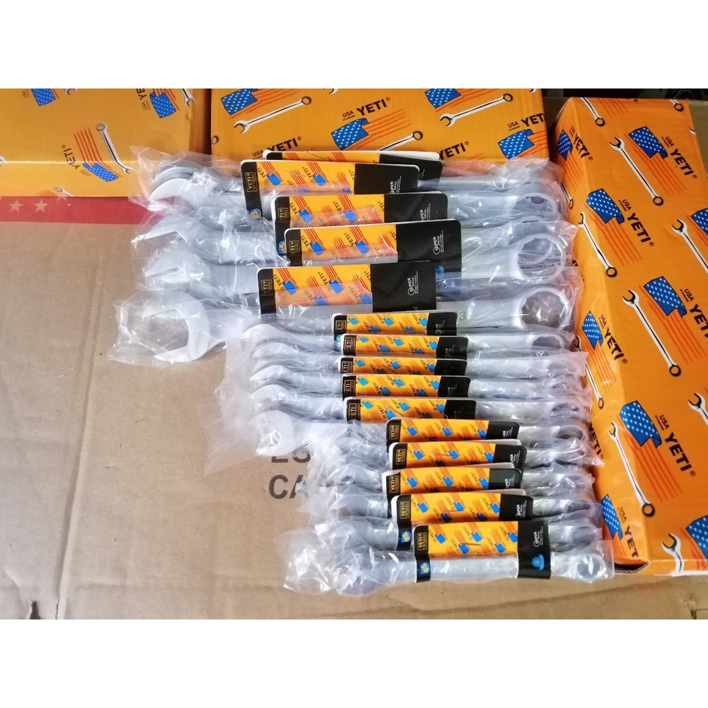 Cờ lê vòng miệng Yeti đủ size 6mm - 24mm
