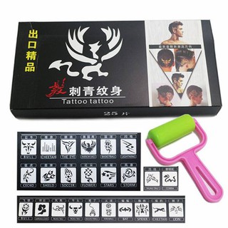Bộ Khuôn Hình Tattoo Tóc Barber Lifestyle