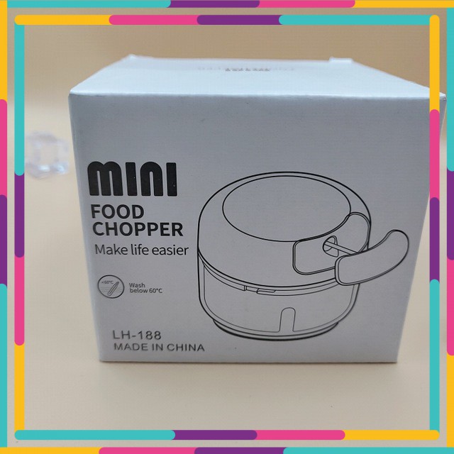 SALE[ Ở Đây Giá Rẻ ] Máy Xay Tỏi Ớt Cầm Tay Mini Food ChopperSẵn Hàng