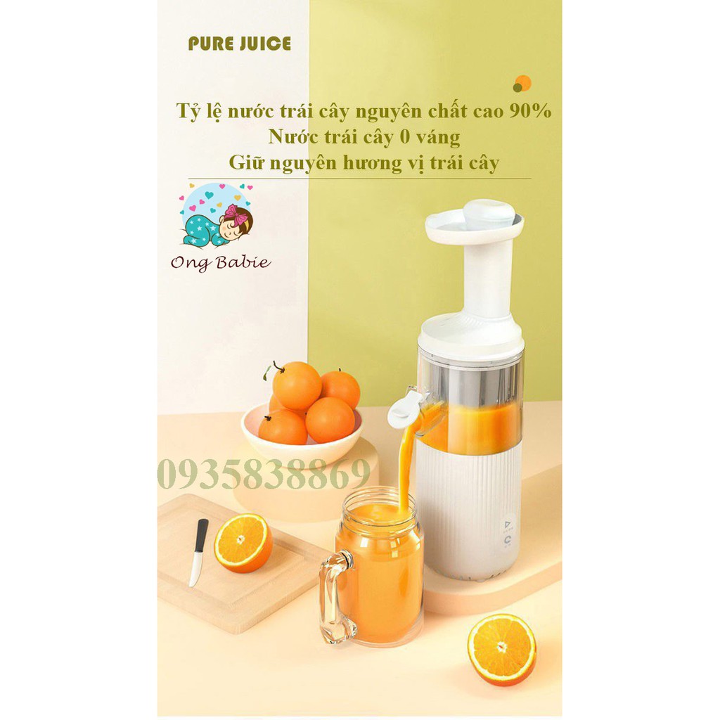  MÁY ÉP CHẬM CẦM TAY- MÁY ÉP TRÁI CÂY JUICER