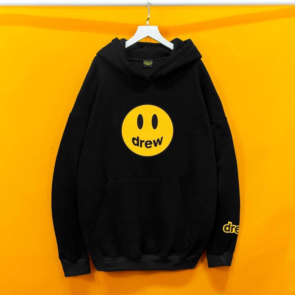 Áo Hoodie T7 Drew Form Rộng , Chất Nỉ Bông Dày , Co Giãn 4 Chiều cho nam và nữ.