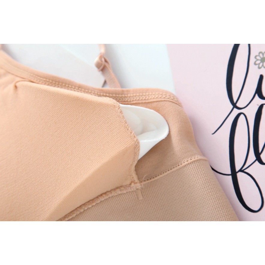 Áo bra nữ hai dây hở sâu phần lưng, thiết kế đơn giản, trẻ trung, dễ phối đồ, phù hợp dưới 60kg (MS 04028) Anna Shop