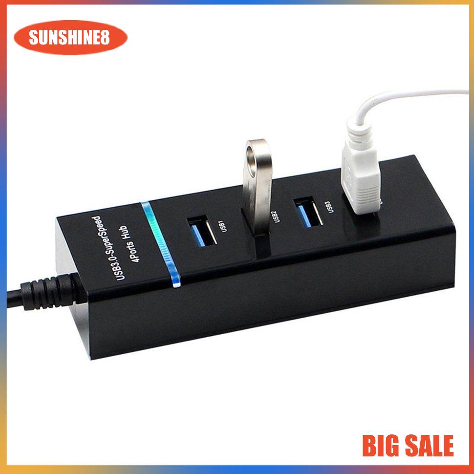 Bộ Chia Cổng Usb 3.0 Hub 5gbps Có Công Tắc