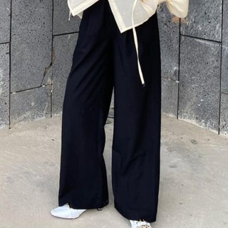 ONONMADE| Quần ống suông màu đen - Brenna Trousers