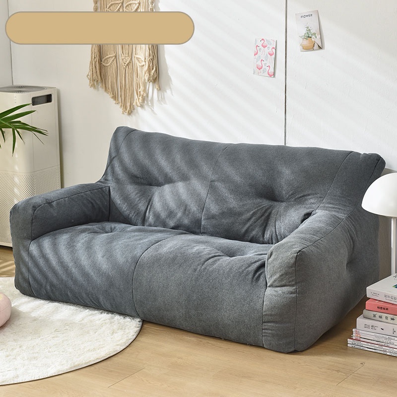 Ghế sofa lười hạt xốp mềm mại thư giãn, mẫu ghế đôi, cỡ lớn