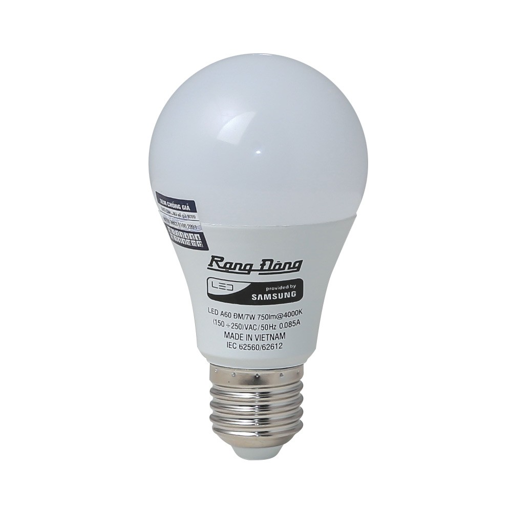Bóng 9W LED bulb đổi 3 màu  Rạng Đông, LED của Samsung