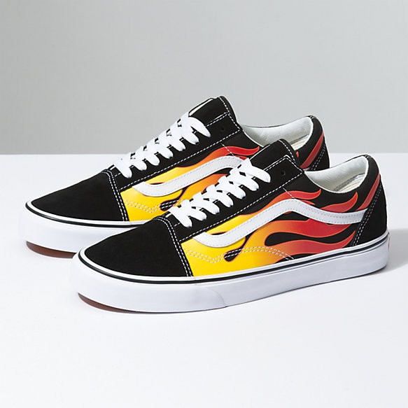 [SIÊU RẺ] Sneaker Vans Old Skool Fire NAM NỮ