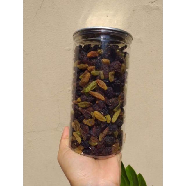 [SIÊU NGON] NHO KHÔ MIX 3 MÀU LOẠI THƯỢNG HẠNG TRÁI TO NGON