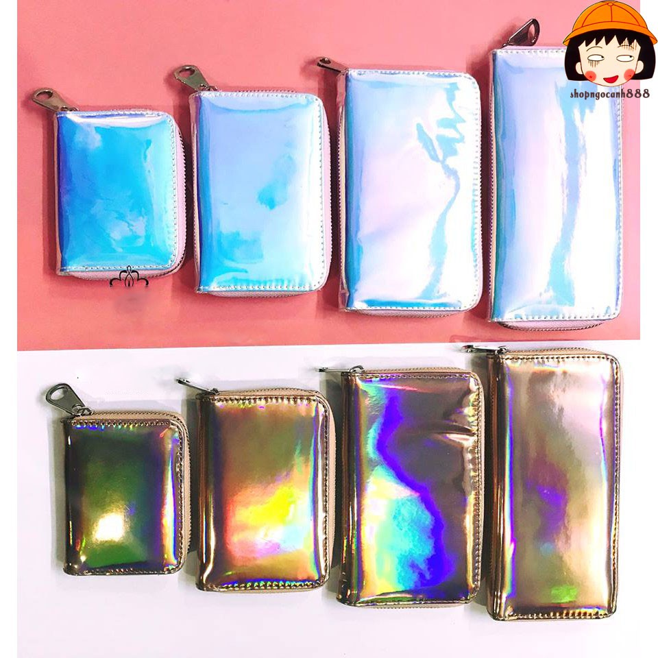 [ẢNH THẬT FULL SIZE] Bóp Ví Bóng Hologram Siêu Cá Tính Cực Chất Dùng Thả Phanh Quăng Quật Vô Tư!