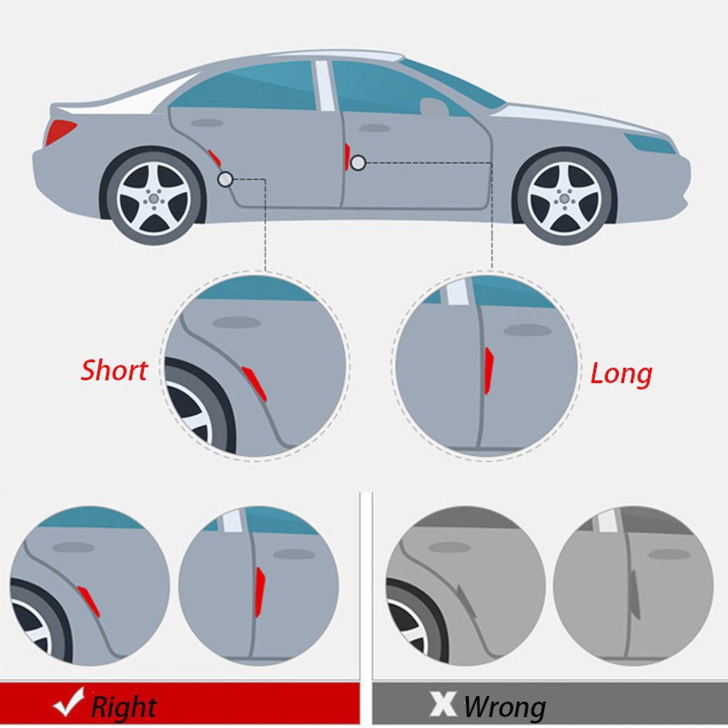 Miếng dán hình lá cờ quốc gia chống trầy/ trang trí cho xe hơi