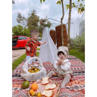 Thảm decor thổ cẩm đa năng