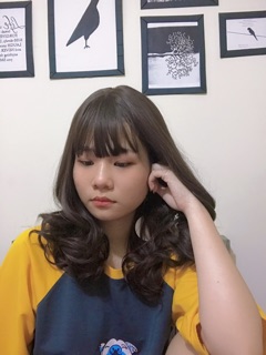 [Ảnh tự chụp] tóc cả đầu xoăn đuôi