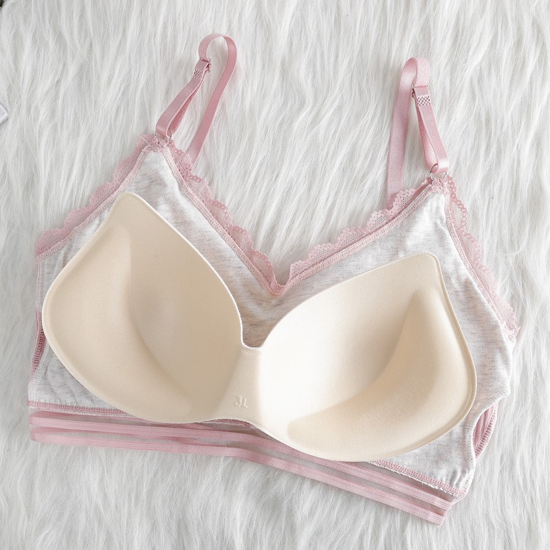 Áo Ngực Viền Ren Thời Trang Nữ Tính