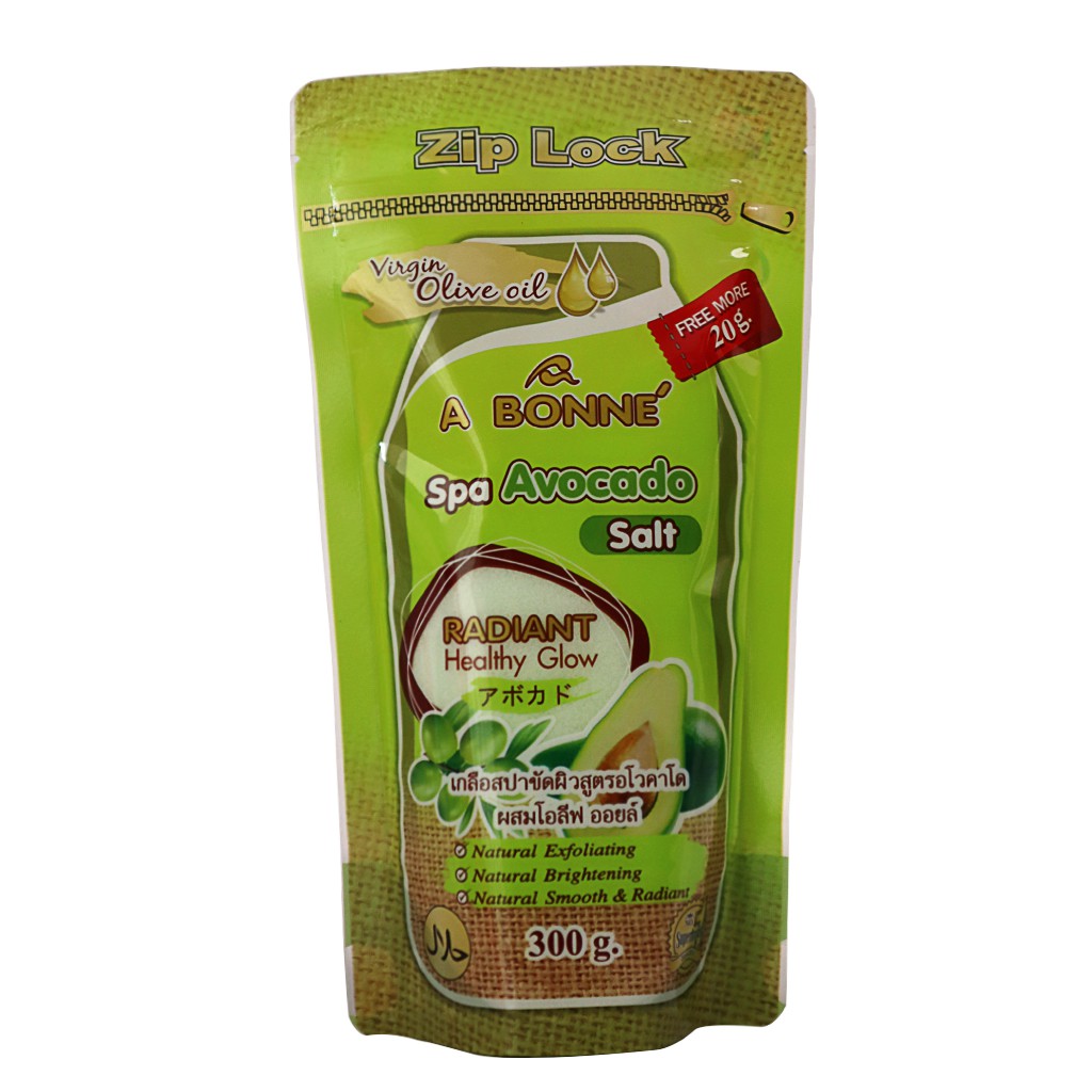 [HÀNG CHÍNH HÃNG] Muối Tắm A Bonne Spa Avocado 300g - Bơ | BigBuy360 - bigbuy360.vn