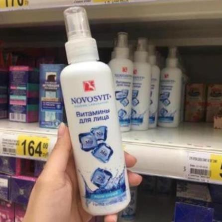 [CHÍNH HÃNG] Xịt Khoáng Nga Novosvit - Phục Hồi Cân Bằng Khoáng Chất- Nuôi Dưỡng Làn Da Căng Mịn Tươi mát đến bất ngờ | BigBuy360 - bigbuy360.vn