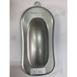 Chai sơn xịt sơn xe máy Samurai 3/124 màu bạc _ Silver