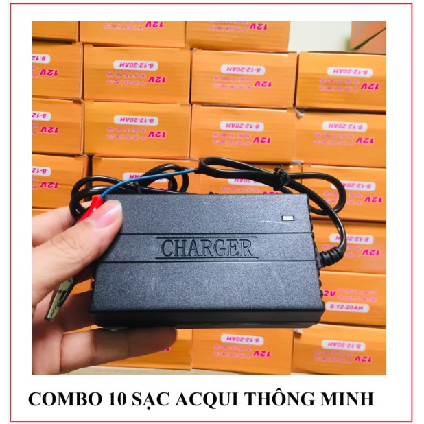 [ Giá Đại Lý ] COMBO 10 bộ sạc acqui thông minh Giá Tốt