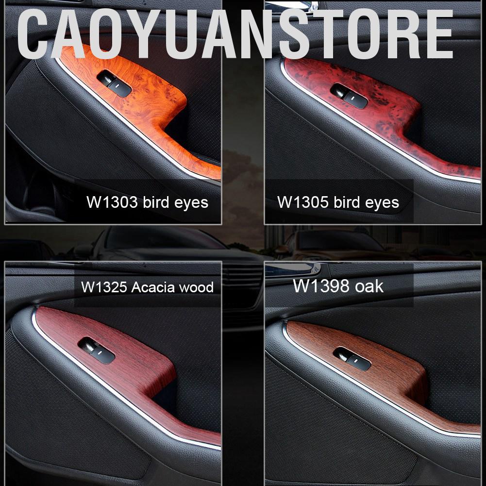 Decal họa tiết vân gỗ nhiều màu dùng để dán trang trí nội thất xe hơi