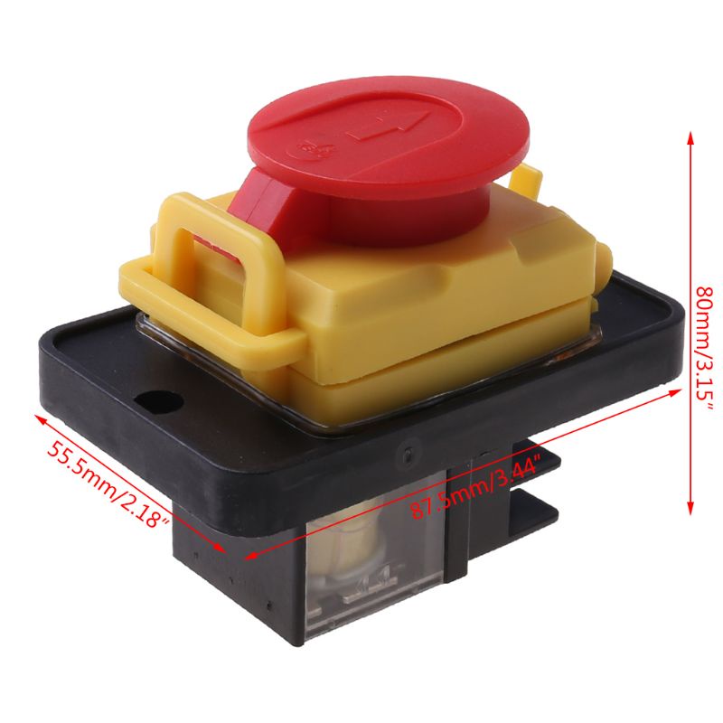 Công Tắc Nhấn Khởi Động Chống Nước KJD12 250V 4Pin