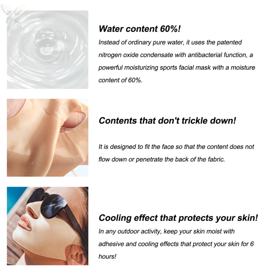 Mặt Nạ jmmz golf Chống Tia uv Dưỡng Ẩm Bảo Vệ Da