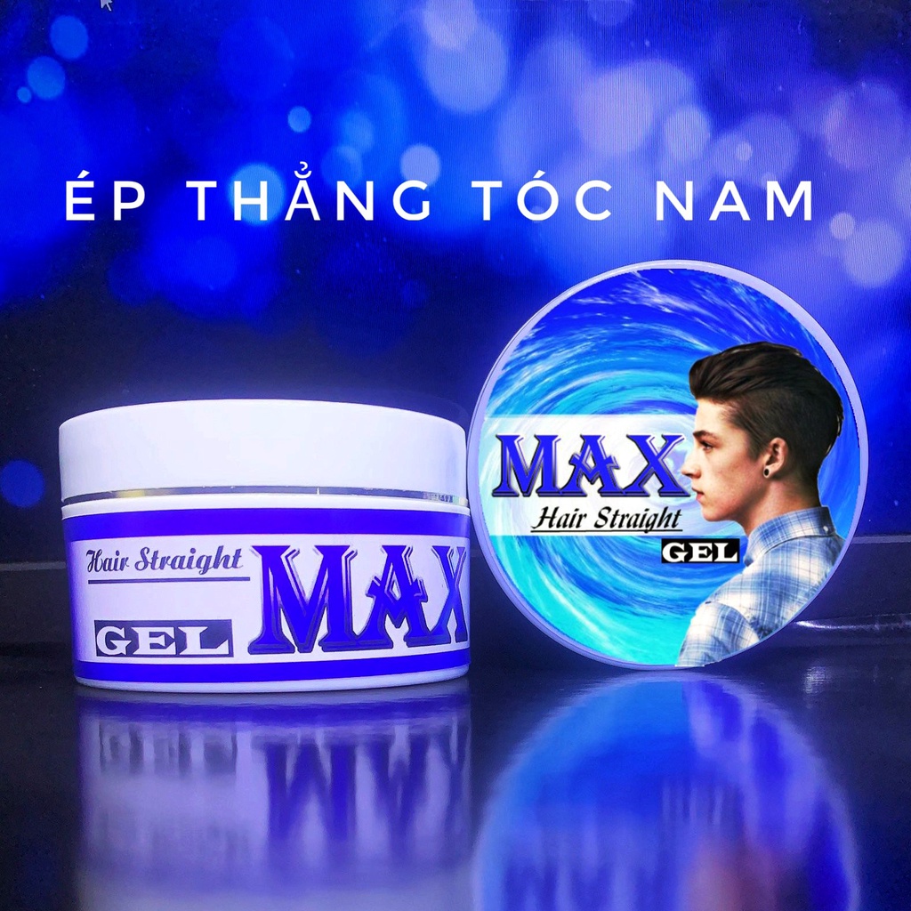 Thuốc Duỗi Ép Thẳng Tóc Nam MAX Không Cần Máy Duỗi