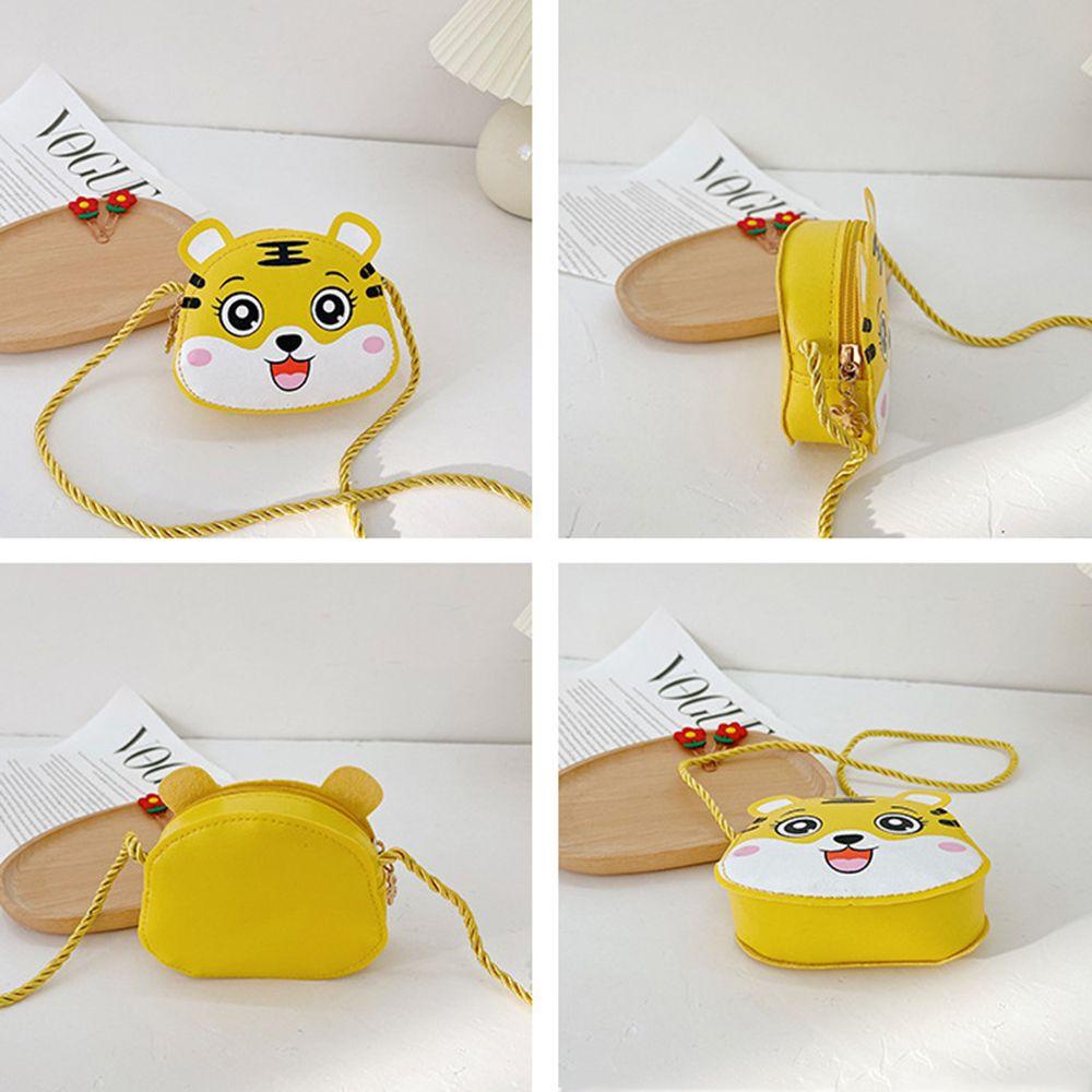 Túi Đeo Chéo Mini Đựng Tiền Xu In Họa Tiết Hoạt Hình Dễ Thương Cho Bé Gái MIHAN1