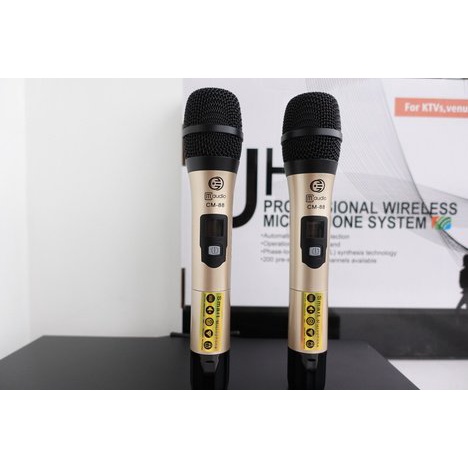 Micro không dây CM-88 tặng kèm chống năn,nhập khẩu japan TẶNG bộ sạc và 4 viên pin 1200mah doublepow