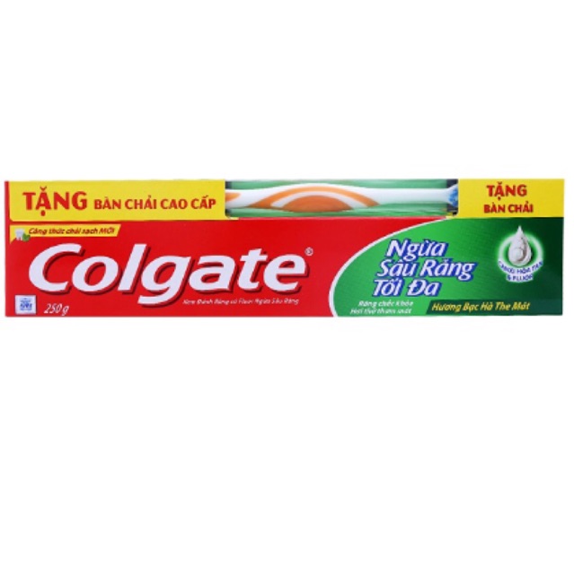 KEM ĐÁNH RĂNG COLGATE NGỪA SÂU RĂNG TỐI ĐA 225g