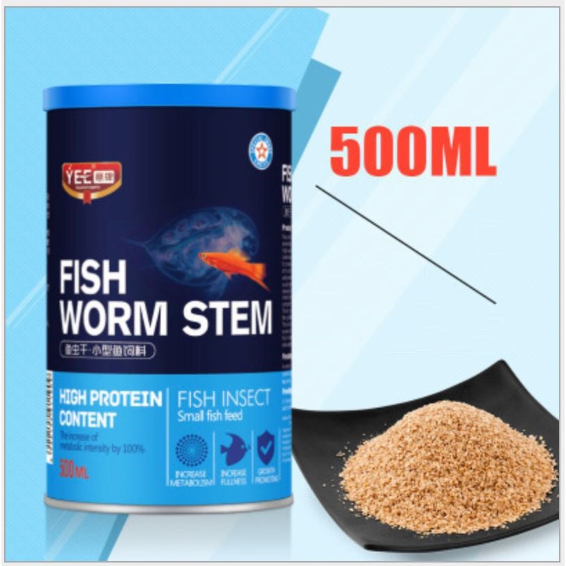 [Mã PET50K giảm Giảm 10% - Tối đa 50K đơn từ 250K] Bobo sấy khô bổ dưỡng cho cá (lon 500ml)