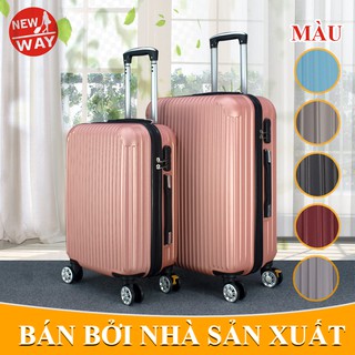 Vali DU LỊCH NEWWAY 8801 Vali KÉO NHỰA CAO CẤP NHỰA PC