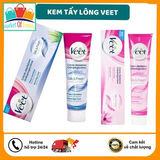 Kem Tẩy Lông Veet Pháp 100ml ⚡️𝑪𝒉𝒖𝒂̂̉𝒏 𝑪𝒉𝒊́𝒏𝒉 𝑯𝒂̃𝒏𝒈 ⚡️ Kem Tẩy Lông Chuẩn Chính Hãng