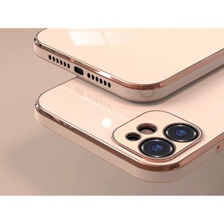 Ốp lưng viền màu Vuông Cạnh độ Iphone XsMax/xs max/11Promax/11/7plus/8plus/6plus/x/11pro/12promax lên iphone 12