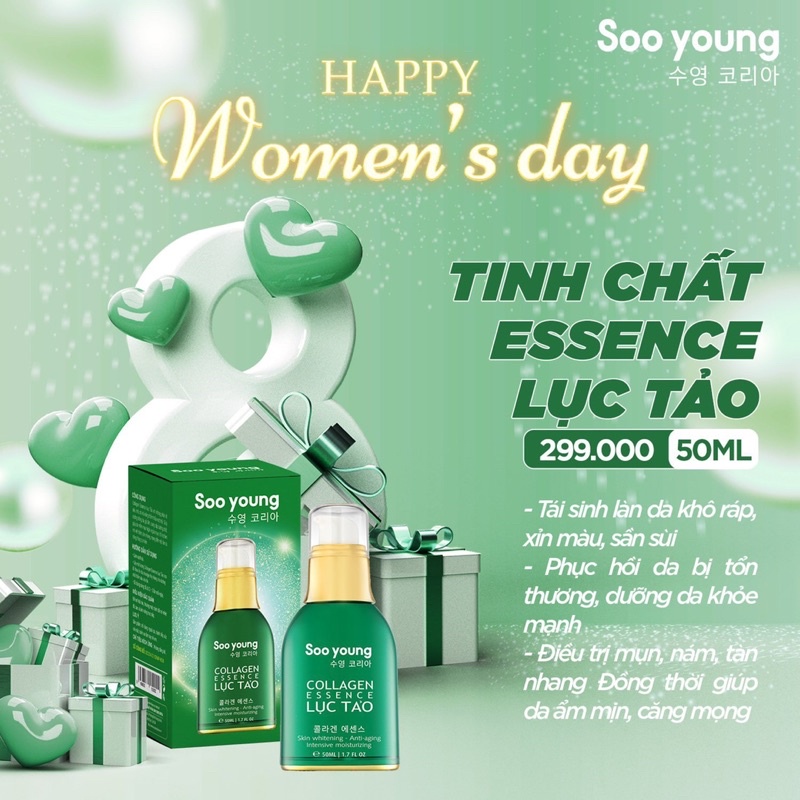 COMBO TRẮNG DA MẶT SERUM + FACE XANH