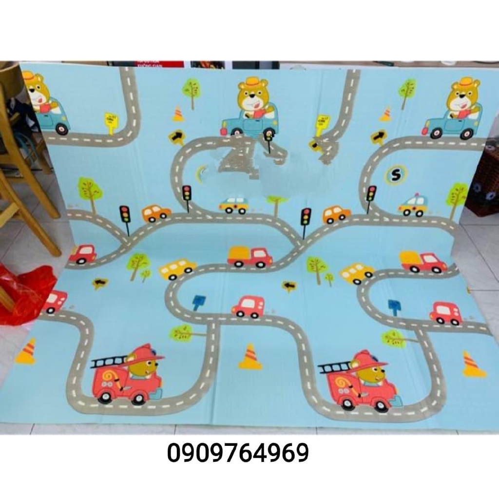 Thảm trải nhà - thảm chống thấm Thảm trải sàn xốp XPE 2 mặt thảm chống thấm 1m8x2m