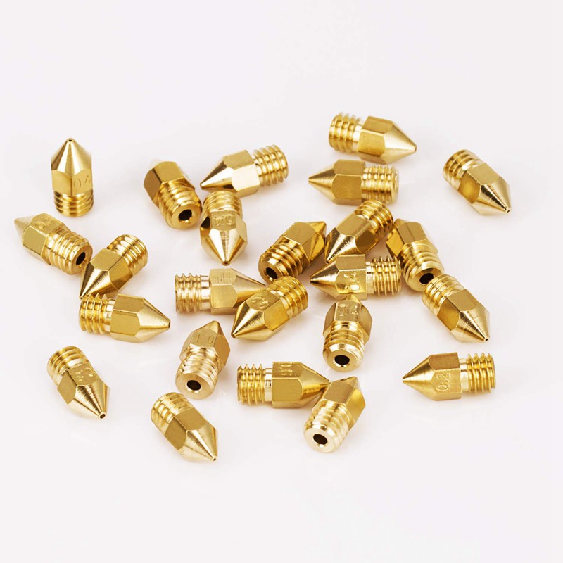 Bộ 24 Vòi Phun Mk8 0.2 mm 0.3 mm 0.4 mm 0.5 mm 0.6 mm 0.8 mm 1.0 mm Kèm Hộp Cho Máy In 3d | BigBuy360 - bigbuy360.vn