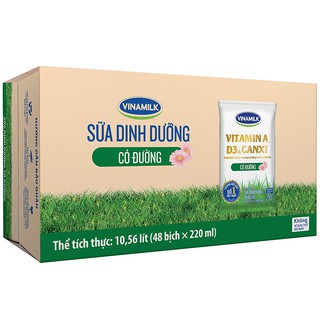 Sữa tươi Vinamilk 100 48 bịch x 220ml